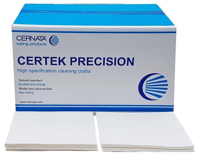 CERNATA Precision Wipes 400 Sheet Case 30x38cms White Version